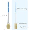 Honoma 20.5 Back Bath Brush Long Handle for Shower for