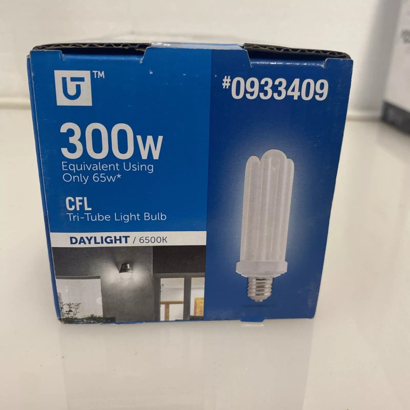 Utilitech New Utilitech E-39 BASE 300w #0933409 CFL Replacement Daylight