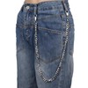 Silver Thorn Jean Chain for Men & Women, Punk Chains