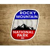 Rocky Mountain National Park Sticker Decal Colorado Vinyl 3" X 3.3"