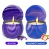 2 Pack Scented Candles, 4.4 oz Aromatherapy Candles for Home
