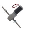Worm Gear Motor Right and Left Hand Shaft Coaxial M8