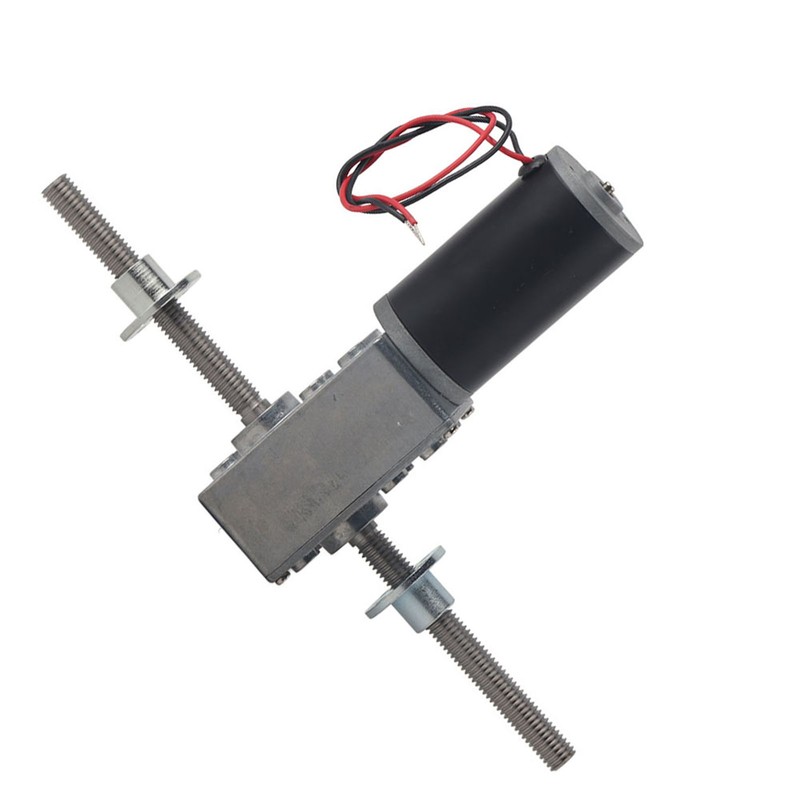 Worm Gear Motor Right and Left Hand Shaft Coaxial M8