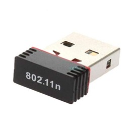 Mini adaptador USB inalámbrico de 150 Mbps WiFi 802.11n 150 m tarjeta LAN de red