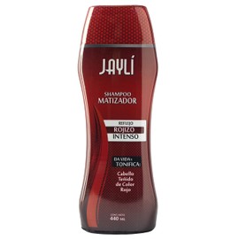 Jayli Shampoo Tonificador Matizador Rojo, 440 ml                                                                                                      