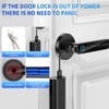 VBUFKRIT Fingerprint Door Lock- biometric Smart Door knob- passcode keypad