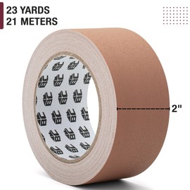 Bates Gaffers Tape - 2 Inch x 23 Yard, Brown