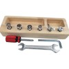 Wooden Screw Driver Board for Kids Basic Skills Development Educational