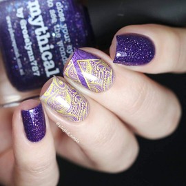 Whats Up Nails - P082 Twisted Teardrop Water Decals Sliders for Nail Art Design