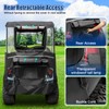 NOKINS 600D Waterproof Golf Cart Deluxe Enclosure for Yamaha G14/G26/G22/G29/Drive