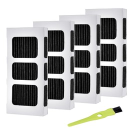4 Pack Refrigerator Air Filter Replacement for Frigidaire Paultra2, Pure Air Ultra II, Pureair Ultra 2, and Electrolux 242047805, 5303918847, EAP12364179