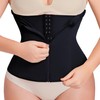 MERYOSZ Waist Trainer Corset Zipper Tummy Control Shapewear Breathable Waist