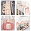 Table Runner 30th Birthday Woman Rose Gold Happy 30th Birthday