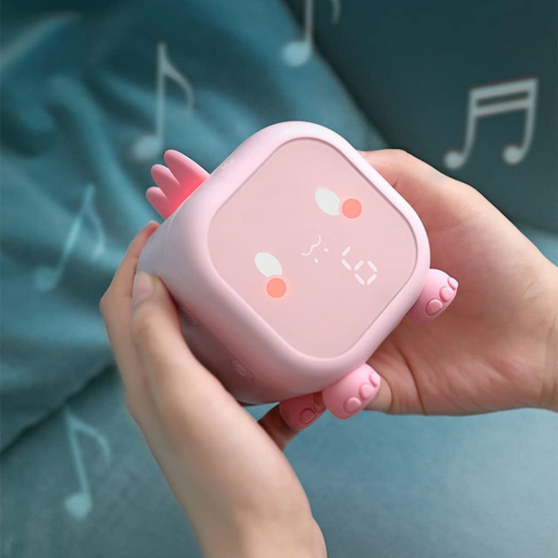 Hsthe Sea Kids Digital Alarm Clock Night Light Snooze Timer