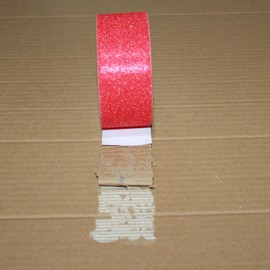 Tuyrchu Anti Slip Tape 2 Inch Wide, Waterproof Grip Adhesive Heavy Duty High Traction Friction for Indoor/Outdoor Steps (16.6 Ft/Red).