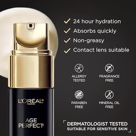 L'Oreal Paris Age Perfect Anti-Aging Under Eye Cream, Vitamin E, Antioxidants, Reduces Dark Circles, Puffiness, Age Perfect Cell Renewal, sensitive sk