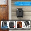 AMIR Key Lock Box for Outside, Wall Mounted Lockbox for