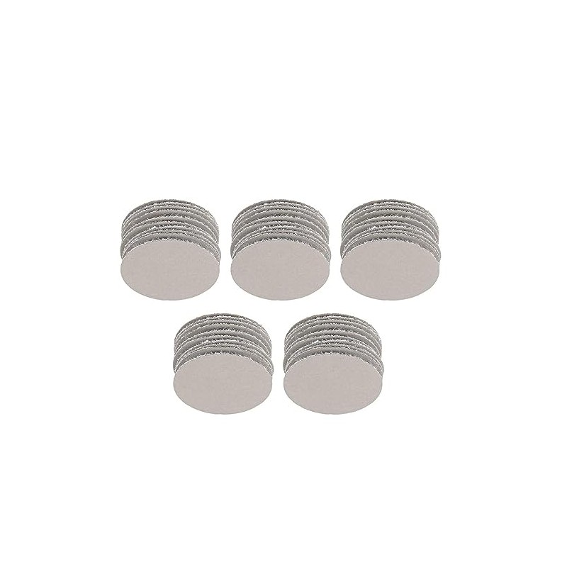 TOP-VIGOR 50Pcs 25mm Wet and Dry Sanding Discs, 5000 Grit
