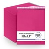 Hot Pink 10x13 Inch Poly Bubble Mailers |Self Seal Padded
