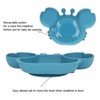 3pcs Toddler Divided Plate Set Silicone Baby Suction Plate Anti