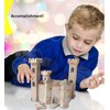 Puzzled 3D Puzzle Castle Set Wood Craft Construction Model Kit,
