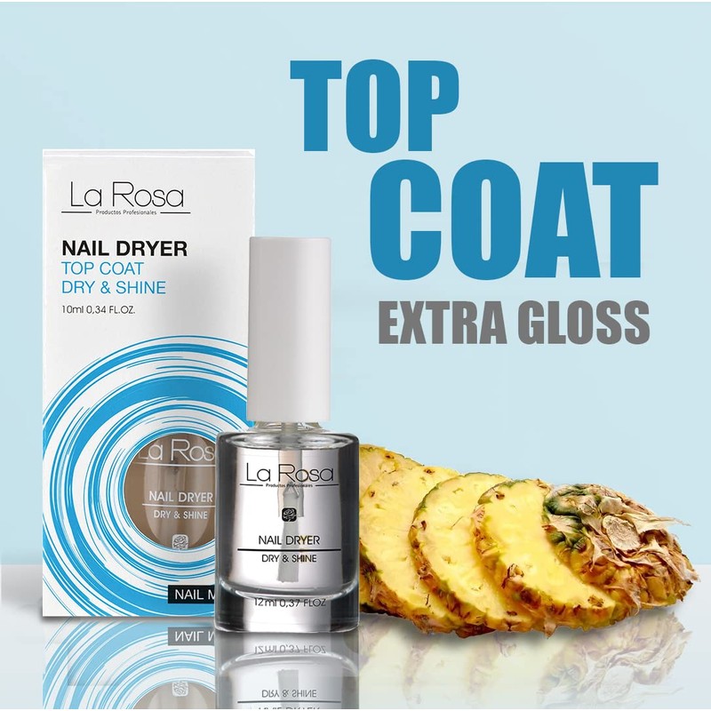 La Rosa - Nail Medic - NAIL DRYER, TOP COAT