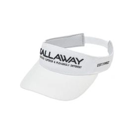 Callaway C25191110 Men's Mesh Visor (Adjustable Size) / Hat Golf, 1030_white, Free size