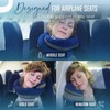 BCOZZY Neck Pillow for Travel Provides Double Support to The