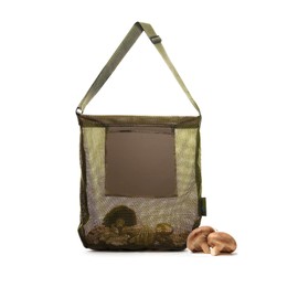 Mushroom hunting bag, mushroom collection bag, harvest collection bag, mesh mushroom food bags, collecting hunting bag, mushroom food bag, adjustable shoulder strap, harvest storage bag for camping,