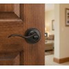Designers Impressions Kingston Design Oil Rubbed Bronze Privacy Door Lever