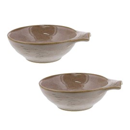 Tableware East Mino Yaki Tonsui Bowl, Set of 2 (brown), Japanese Tableware, Small Bowl, Serving Bowl