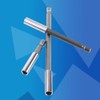 3pcs Electrical Drill Screwdriver Extension Bar Magnetic Bit Holder 1/4"