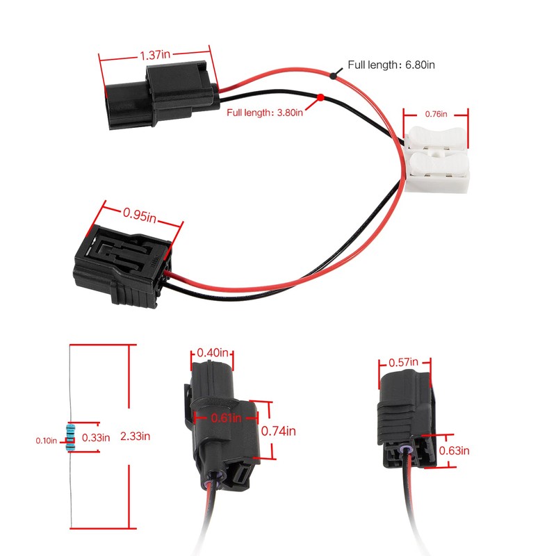 VCM Muzzler Harness Disable Kit Fit for Honda Acura Pilot