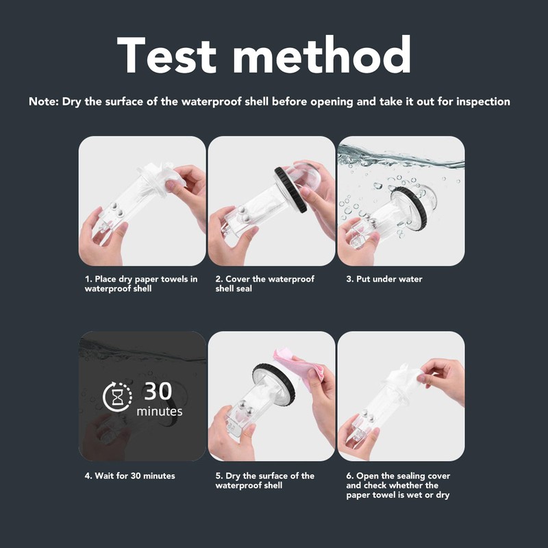 Housing Case Underwater for OSMO Pocket 3-40m/131ft Waterproof Camera Dive