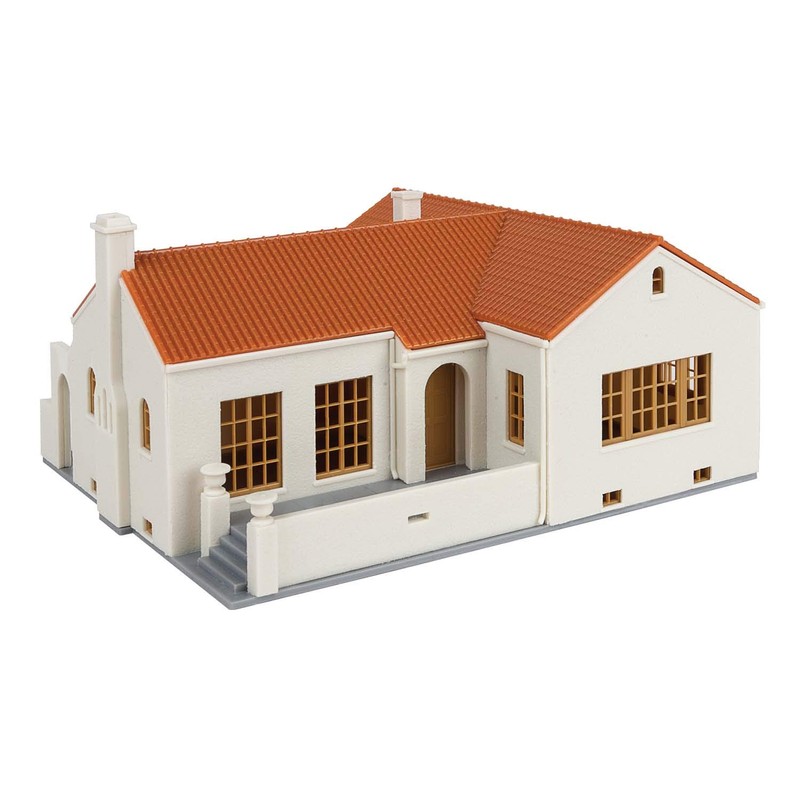 Cornerstone 933-3785 Mission Style Bungalow, Multicoloured, 4-15/16 X 5-9/16 X