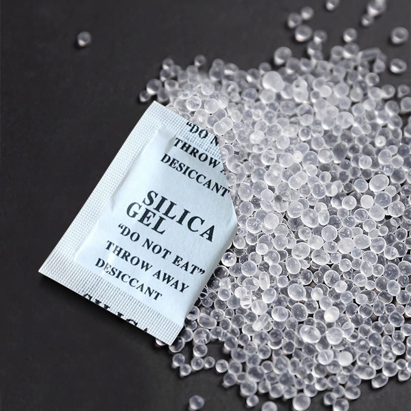 Weriirew 200 Packs Silica Gel Bag Sachets Desiccant Small Bags