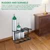 Oxygen Tank Holder, Oxygen Tank Rack, Detachable Medical Oxygen Tank