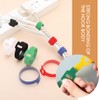 PLATEYTR 120 Pieces Cable Ties Reusable Cable Ties, Cable Organizer,