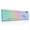 HUO JI E-Yooso Z-88 Wired Typewriter Style Mechanical Gaming Keyboard,