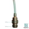 repairy Rotary Hose Replacement Hose for Compressed Air Cleaning Gun