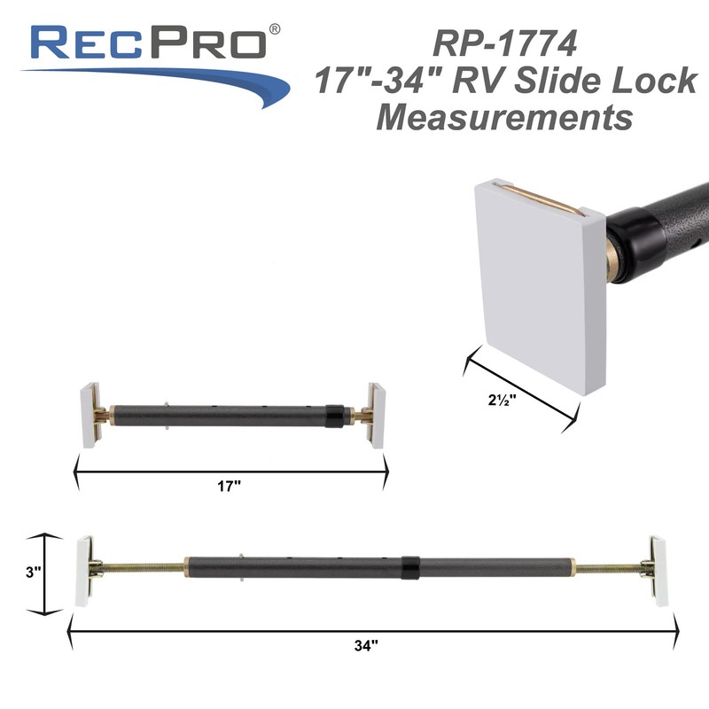 RecPro RV Slideout Lock | RV Slide Lock Prevents Slideout