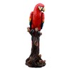 Ebros Gift Beautiful Tropical Rainforest Paradise Bird Red Scarlet Macaw