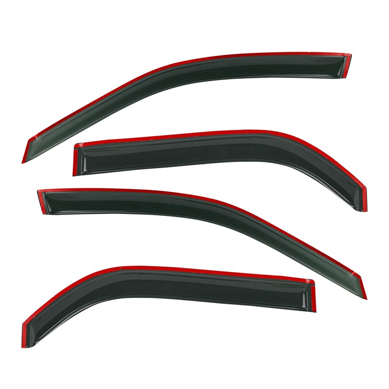 Gldifa Window Visor Rain Guards Compatible with 2001-2006 Acura MDX