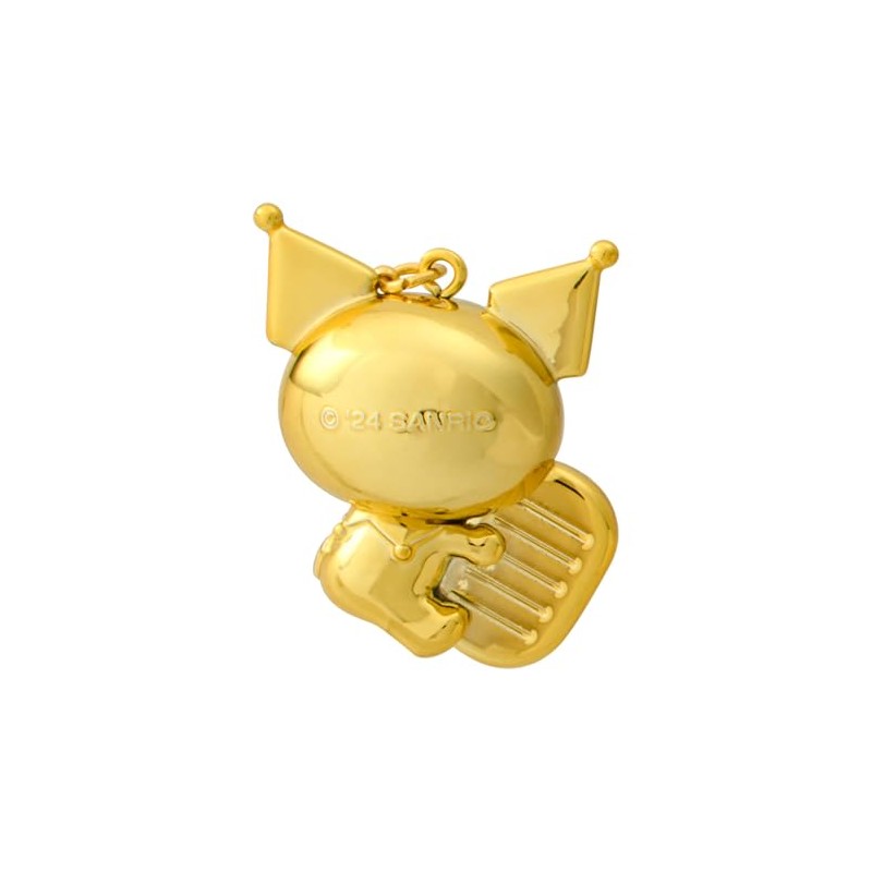 Sanrio 341835 Chrome Lanyard Keychain with Golden Roots