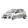 BM CREATIONS 1/64 Toyota 1998 Vitz/Echo 5-Door Silver RHD Complete