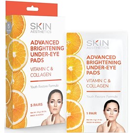 Skin Aesthetics Vitamina C y colágeno debajo de los ojos almohadillas