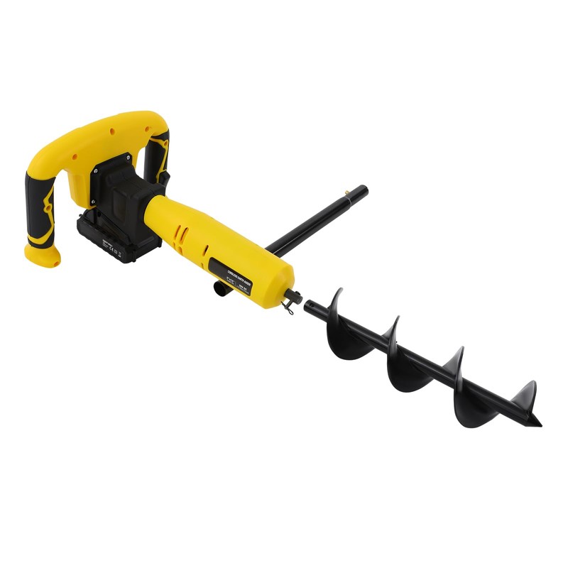 Cordless Electric Post Hole Digger, Earth Auger Hole Digger, Electric