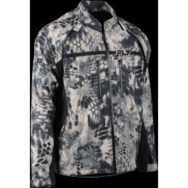 FLY RACING PATROL KRYPTEK  JACKET GREY/BLACK LG 378-688L
