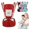 Unbranded Ergonomic Baby Carrier with Hip Seat Kangaroo Front and