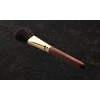 BISYODO Long Series Cheek Brush - Round Flat Type, Brown